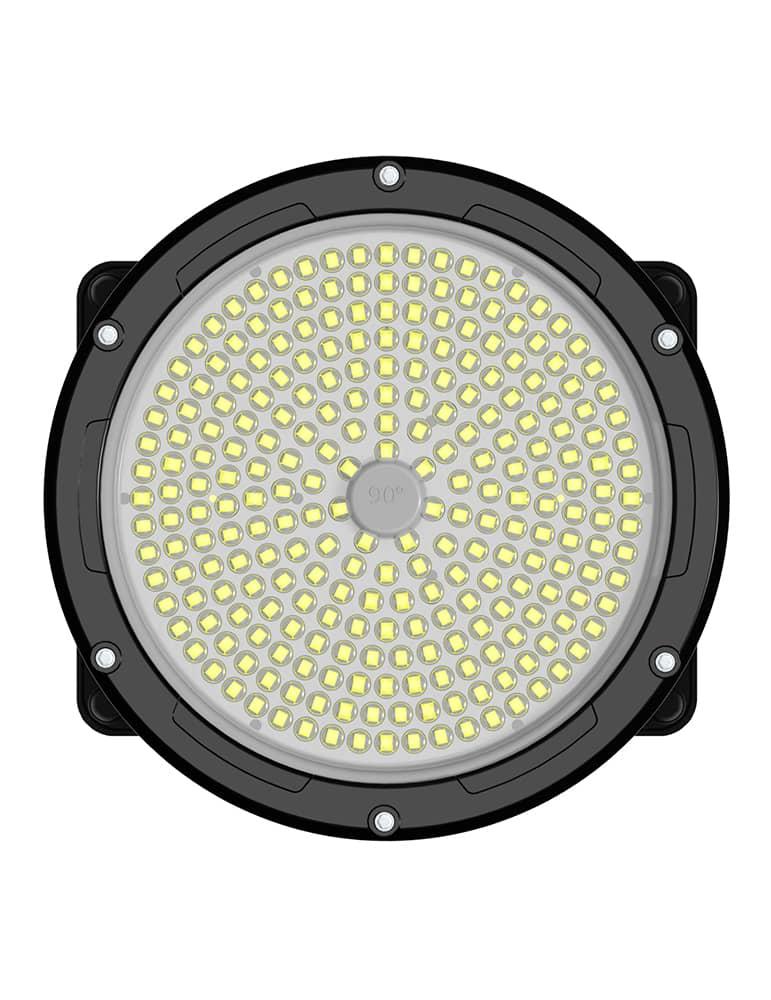 Luminaria LED con luz de emergencia de 8W iluminación eficiente y segura