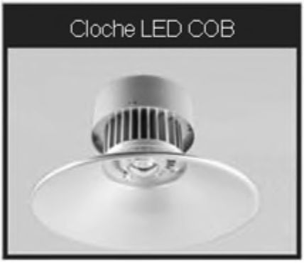 Cloche LED COB